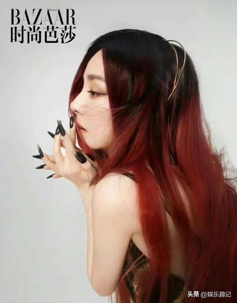 杨幂新发色揭晓你猜到了吗_吴倩_楚然_周洁琼