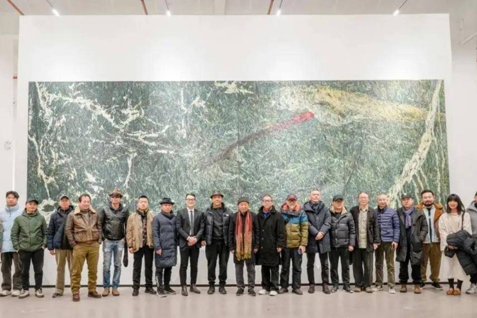 正在发生:西安当代艺术展在陕西南湖美术馆开幕_展览_先生_作品
