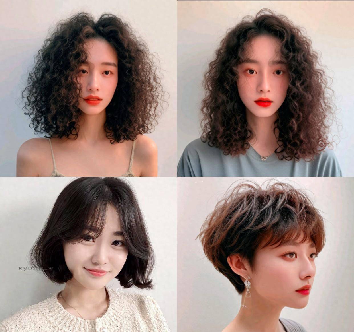 女发别再乱整了,很多姐妹都在尝试这几种,美美哒很洋气