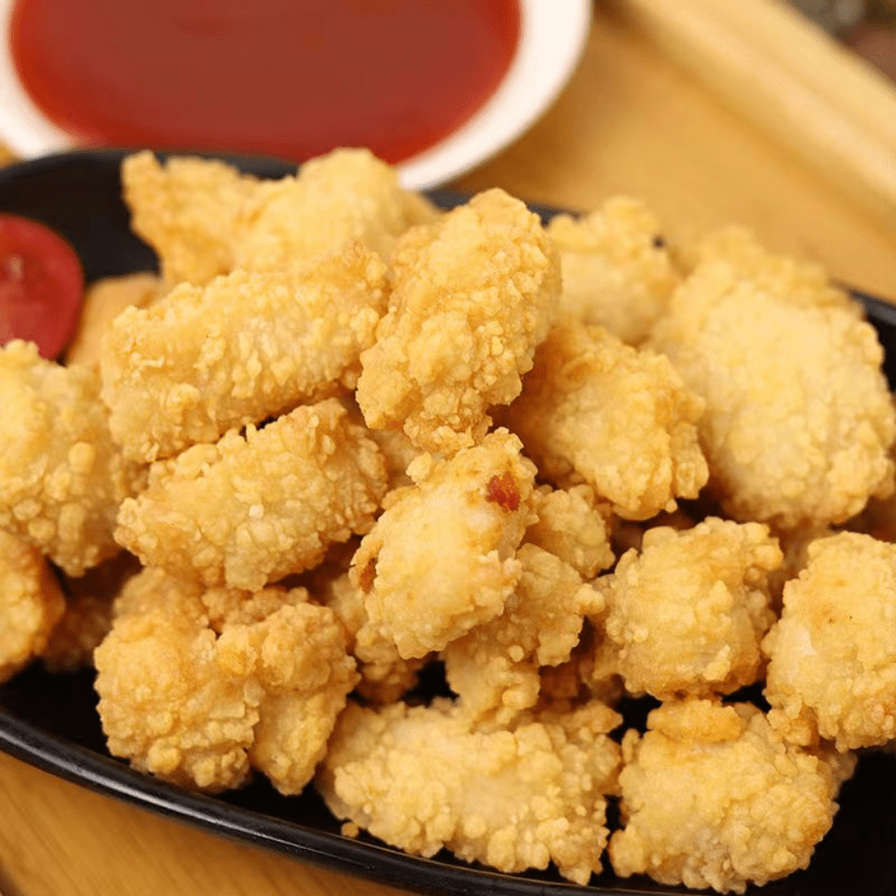 盐酥鸡米花,酥到掉渣!_味道_辣椒_食用油