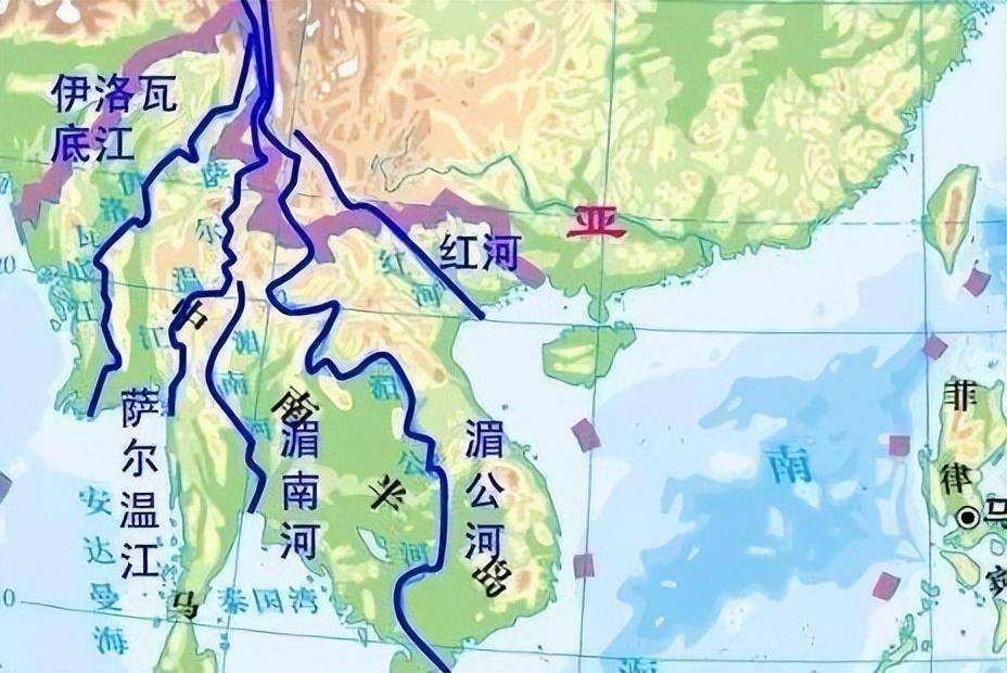 缅甸缅北地区地图图片