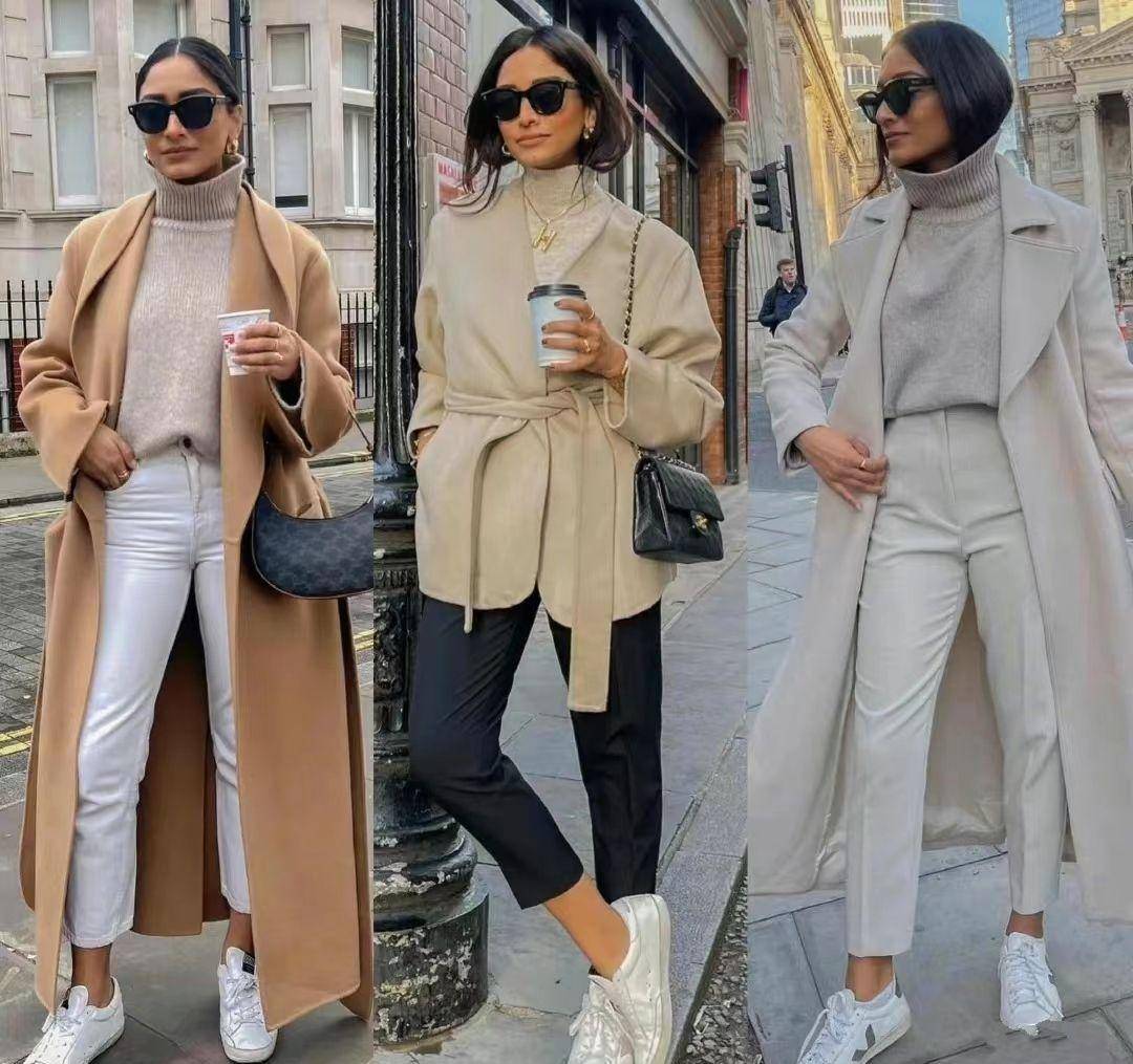 冬季大衣搭配禁忌:配时尚裤,打扮大红大绿,换成九分裤,才时髦_外套