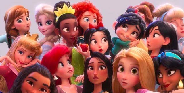 "唯美风"迪士尼公主,全体成员变御姐,爱丽儿公主颜值爱了_瑞拉_动画