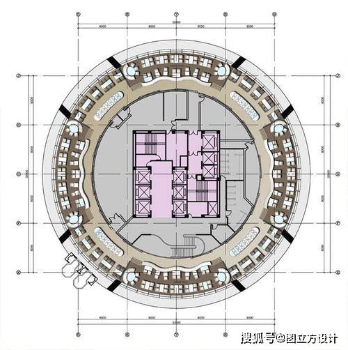 旋转餐厅设计平面图:创新餐饮体验的魅力之源