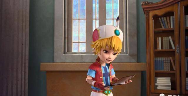 神灯只是其中的一个道具性质的小配角,神灯精灵的主人阿拉丁才是和