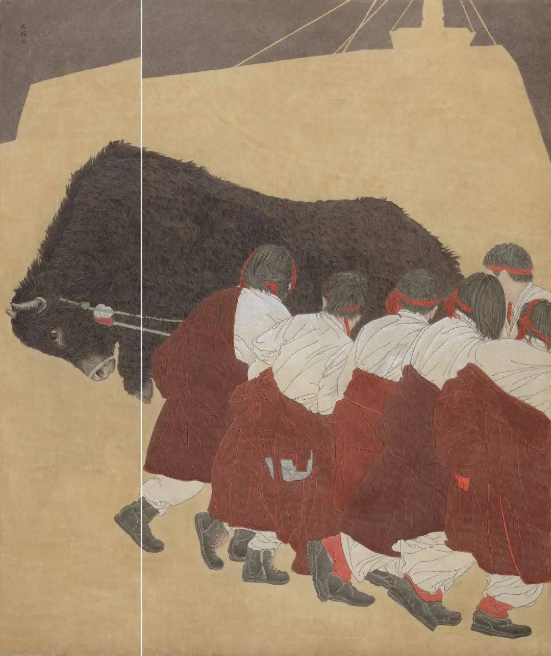 著名画家蔡瑞作品鉴赏_全国_中国_资格