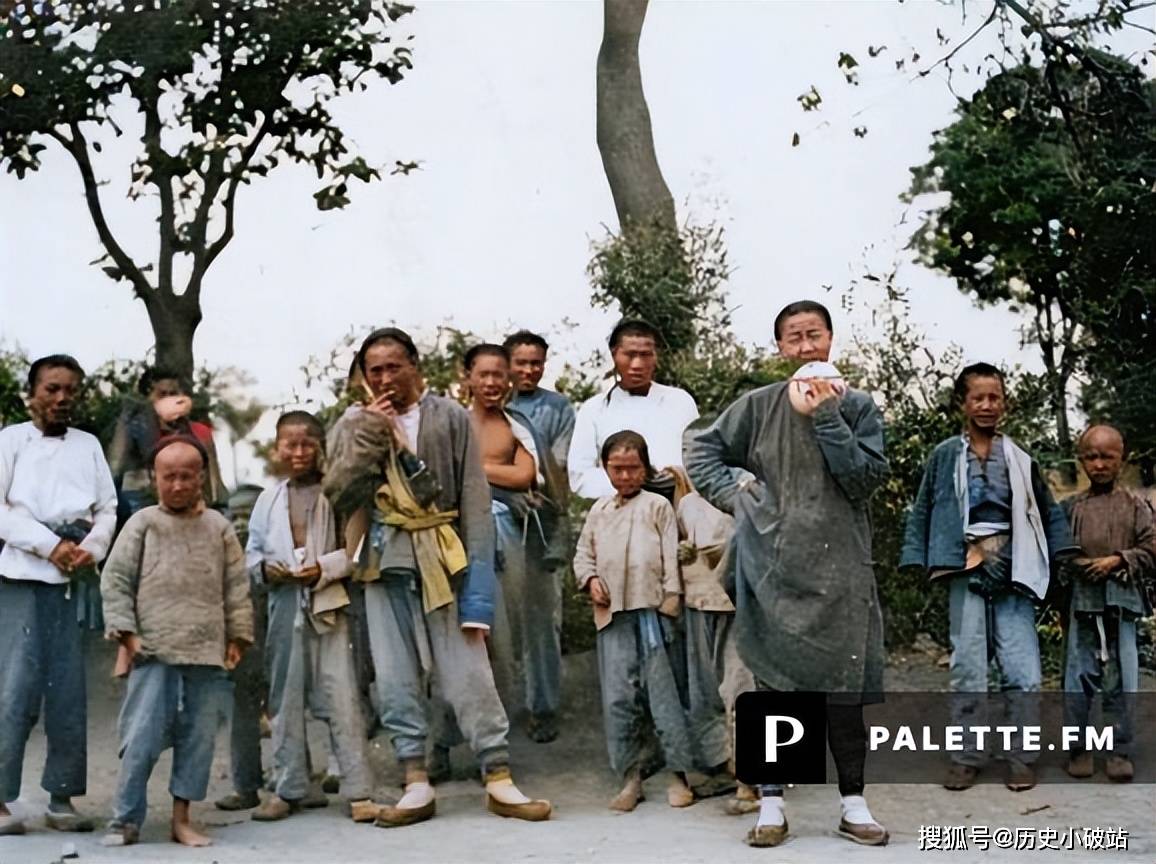 清末燕赵大地彩色老照片1909年的百姓生活