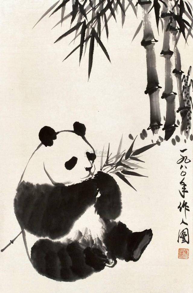 熊猫大师吴作人,作品动辄上千万,藏家:我对熊猫有误解吗?