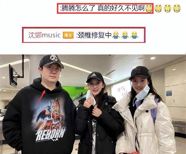 曝沈腾生病停工去日本做康复,王琦疑飙至180斤,和男子开心聚餐_网友