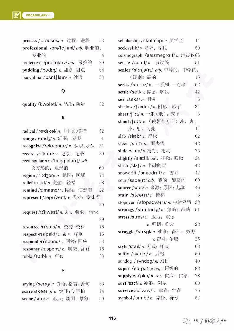冀教版高中英语必修一电子课本高清完整版