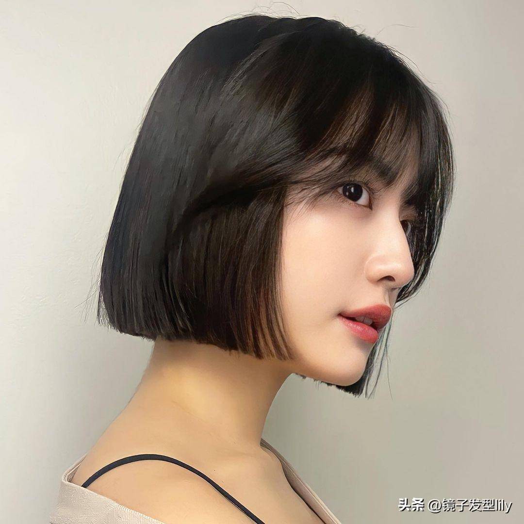 增加女性的气质:韩式波波头的发型设计可以增加女性的气质,让整个人看