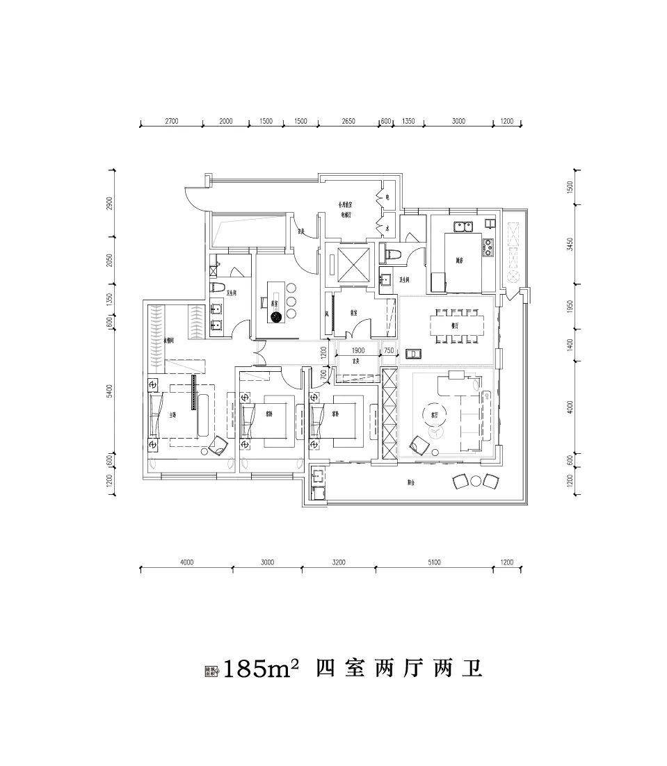 绿地御山台户型图片