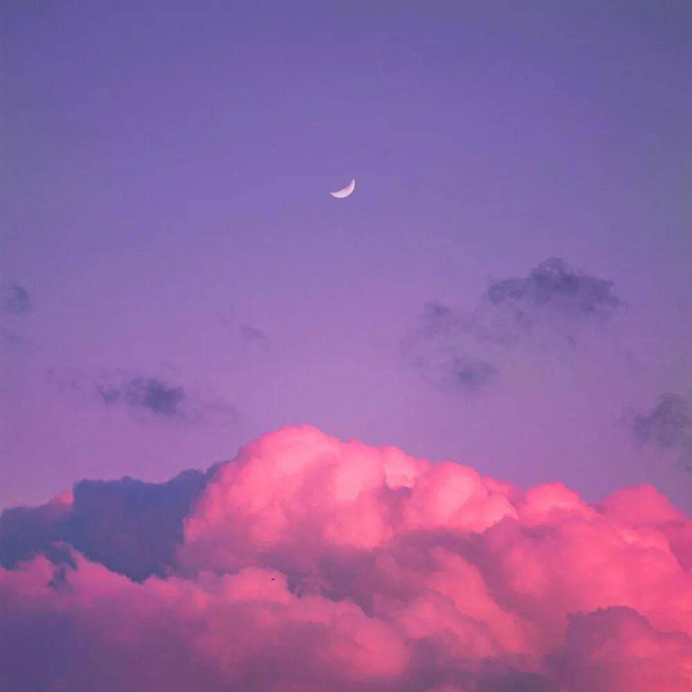 紫色朋友圈背景图518