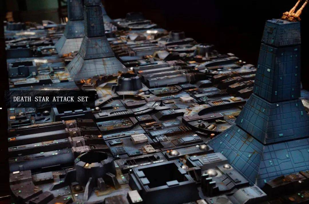 starwars 死星攻略大型场景,真的太酷了