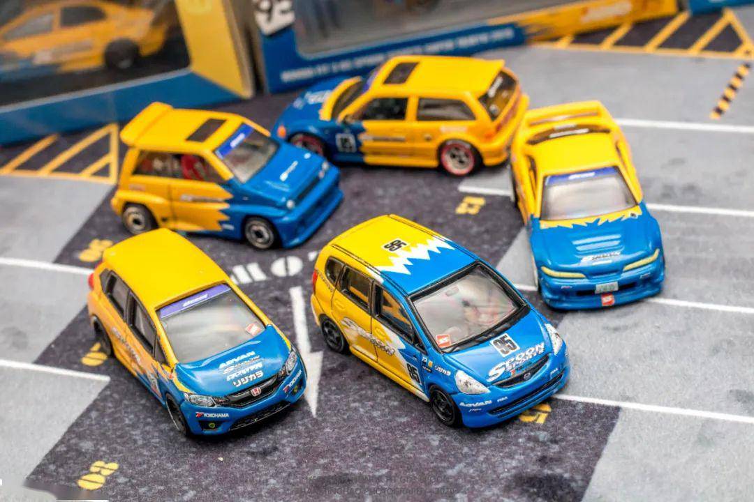 小比例模型多美卡改装分享,spoon飞度gd3