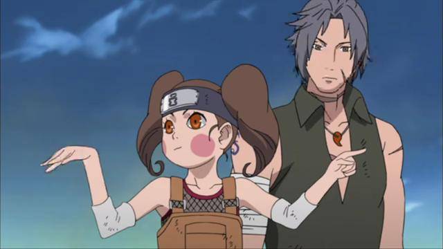 火影这个女孩的画风格外不同长相很可爱为啥没人注意她