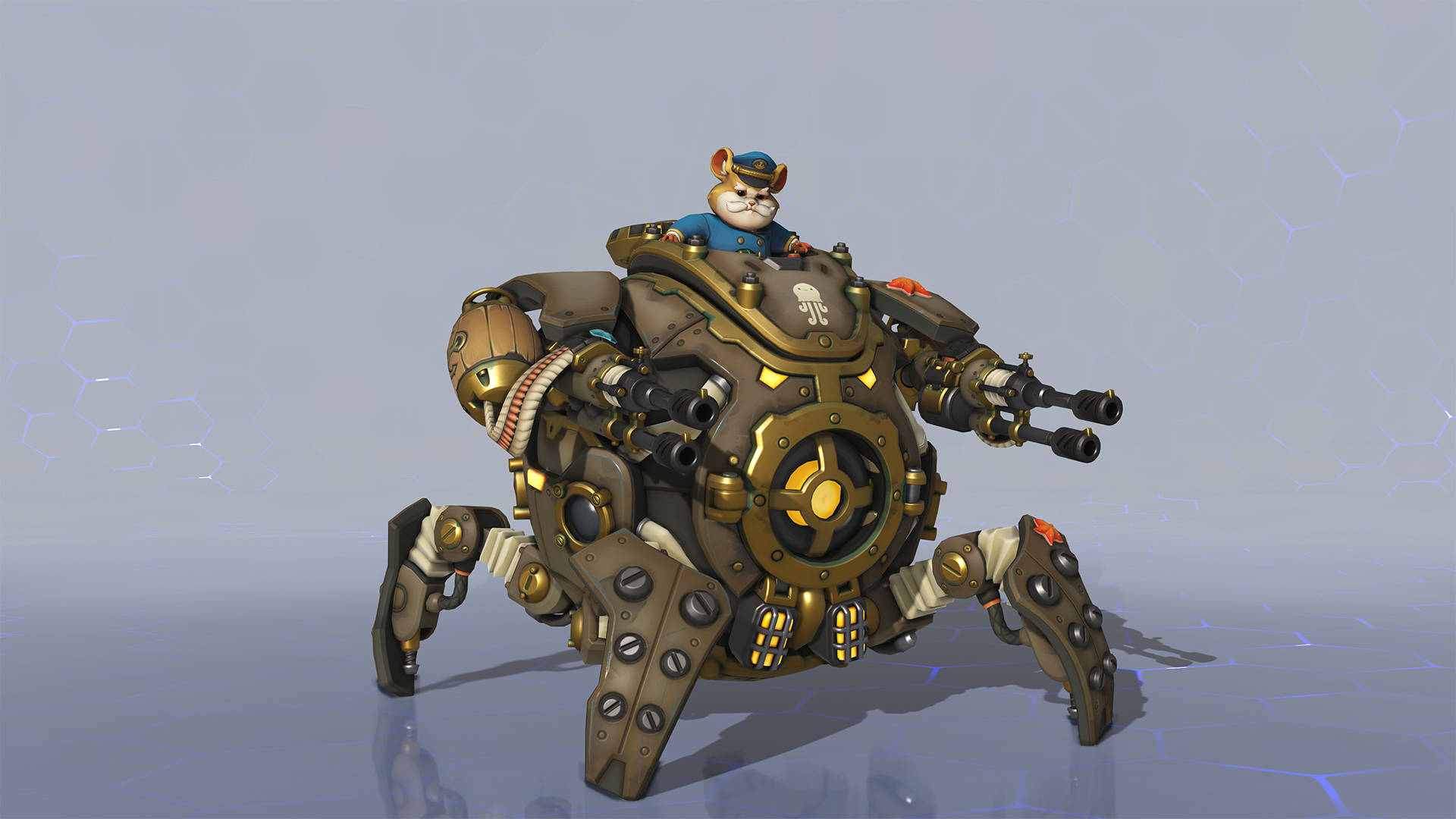 守望先锋四周年庆典皮肤来袭鲍勃化身狼外婆最强反差萌诞生了