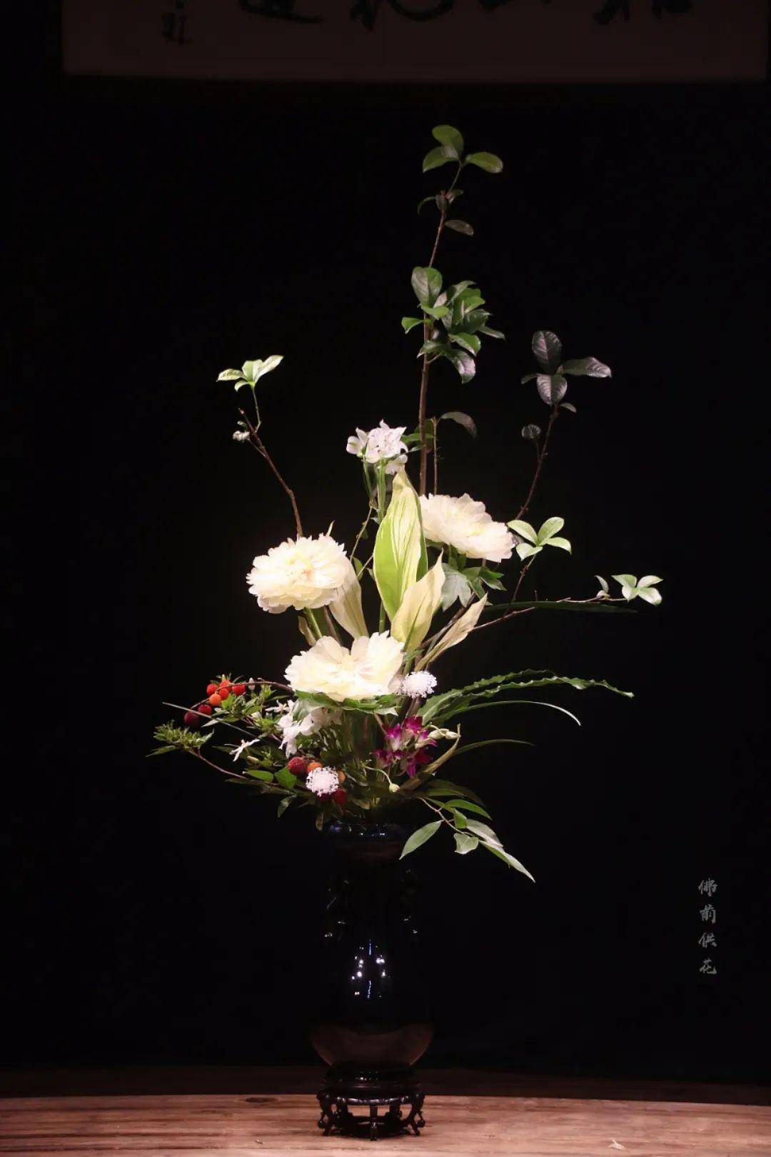 佛前供花你学会了吗?_插花