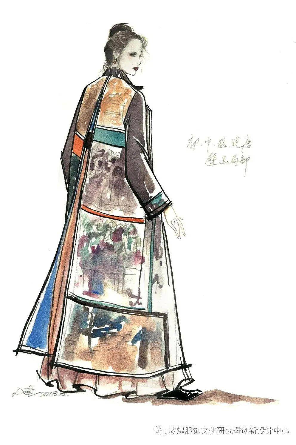 敦煌服饰创新设计经典作品《敦煌意象系列》第二期-搜狐大视野-搜狐新闻