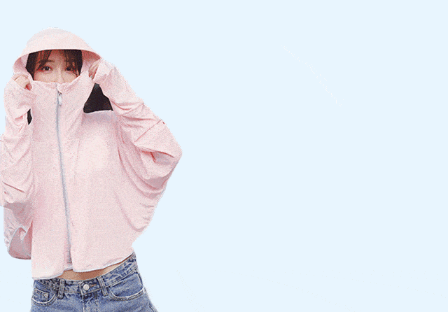 韩式斗篷防晒衣