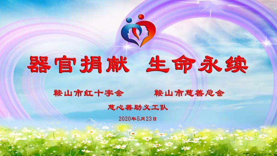 器官捐献,生命永续---市红十字会,市慈善总会联合举办鞍山市"慈善日"