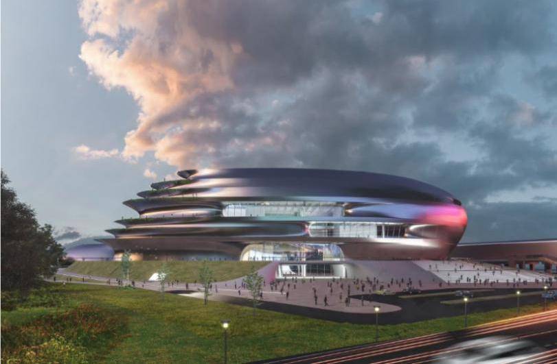 未来主义船只长什么样深圳光明科技馆效果首曝光