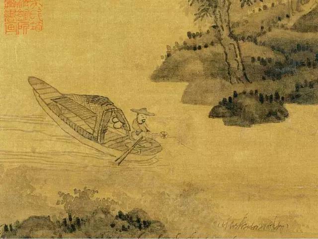 野渡无人舟自横历代名画中的舟船