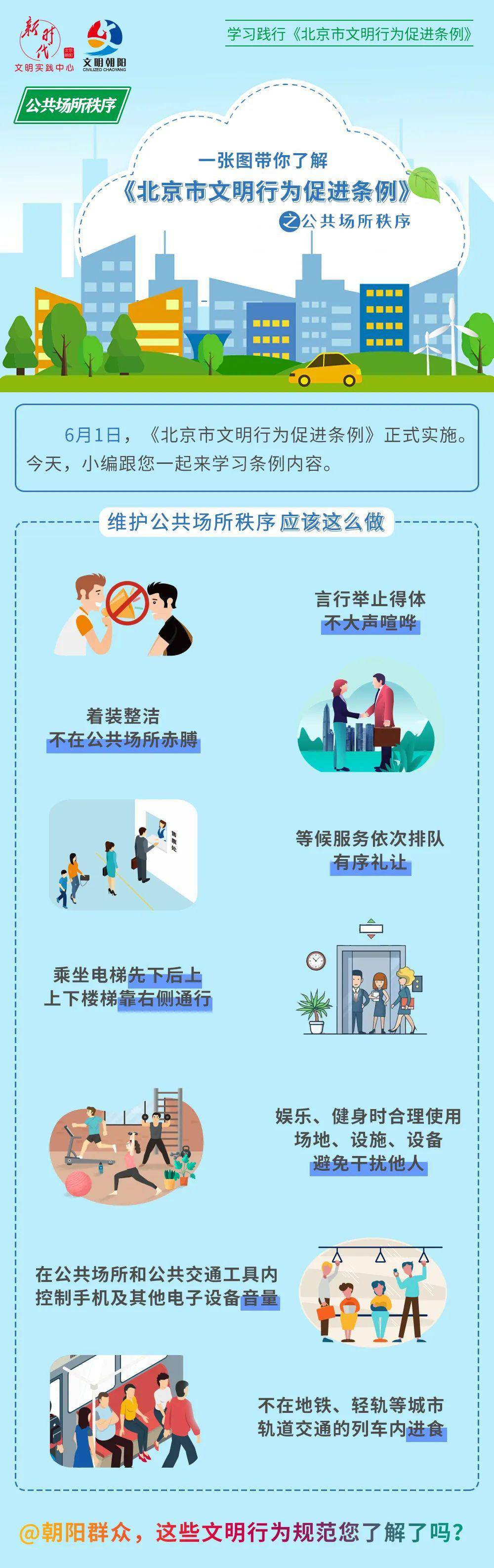 新时代文明实践 | 图说文明条例:维护公共场所秩序,应该这么做!