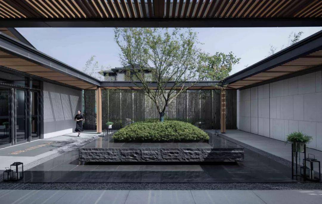 四水归堂,中式院落之美_天井