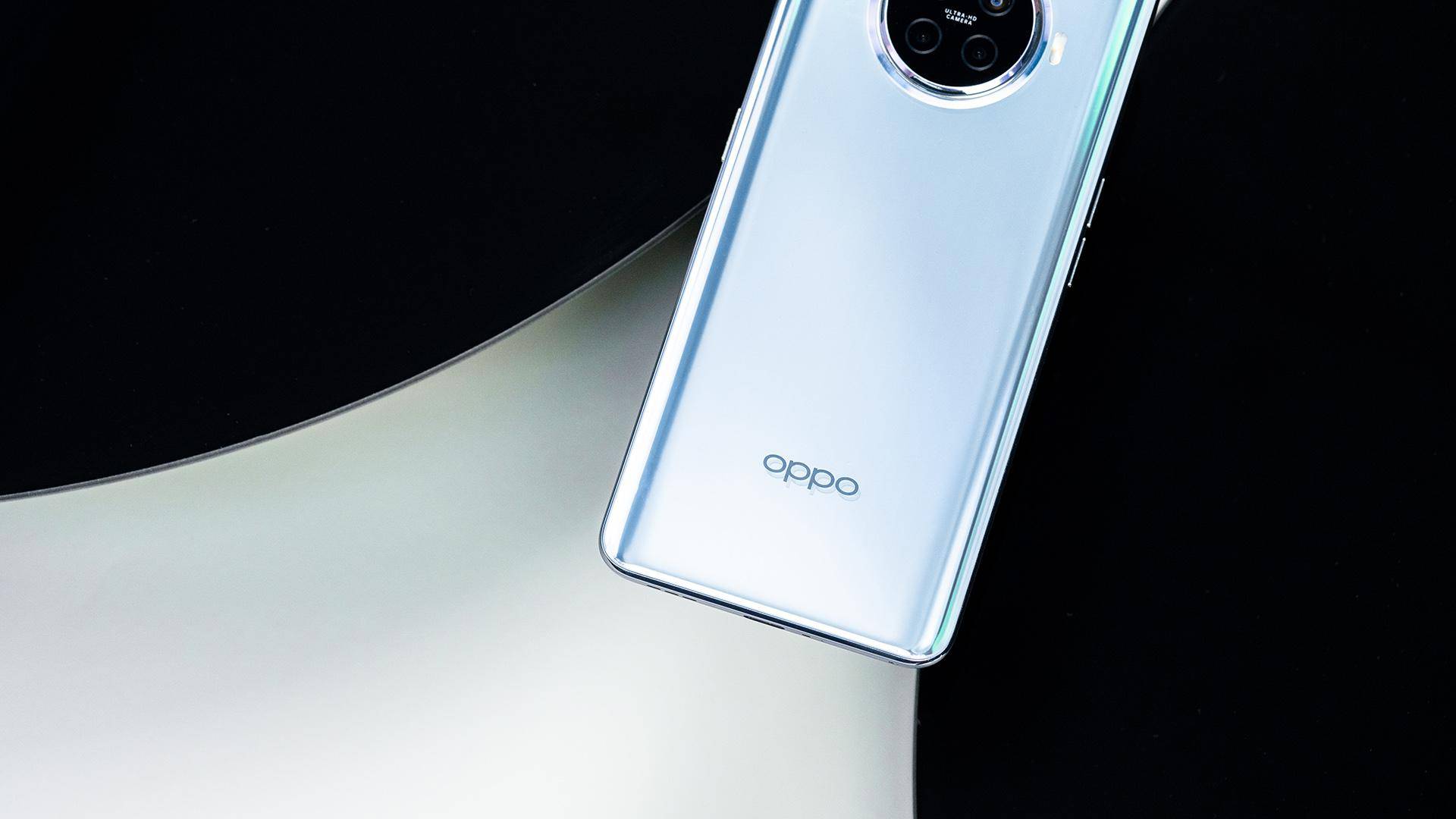 一瞬极光上线oppoace2极光银色图赏