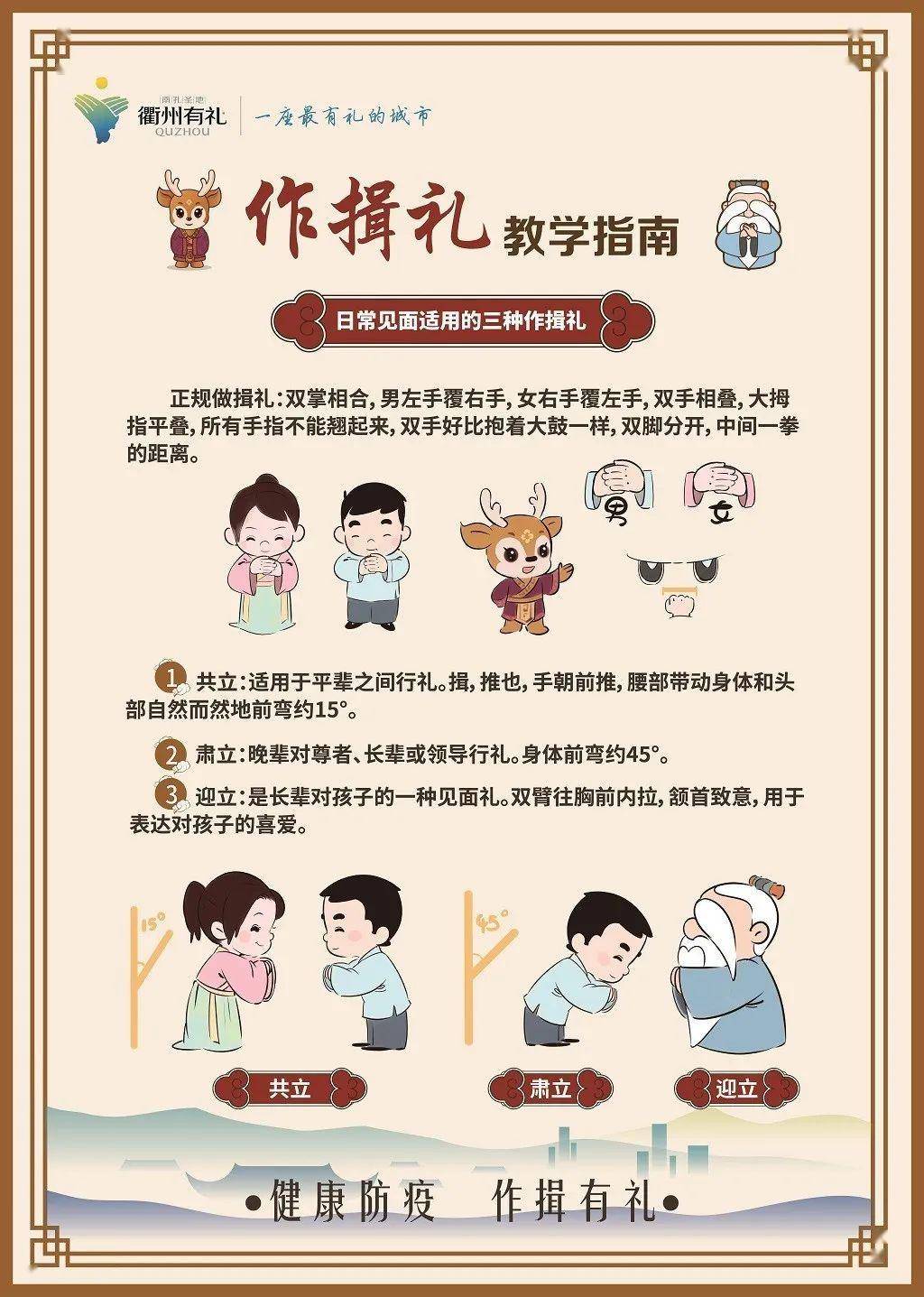 行作揖礼的正确打开方式_身体