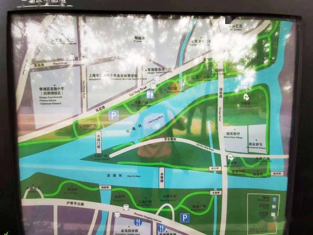 青浦水系公园规划图图片