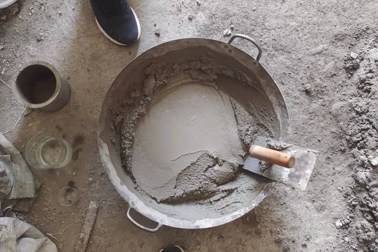 弗尔曼湿拌砂浆上墙实验