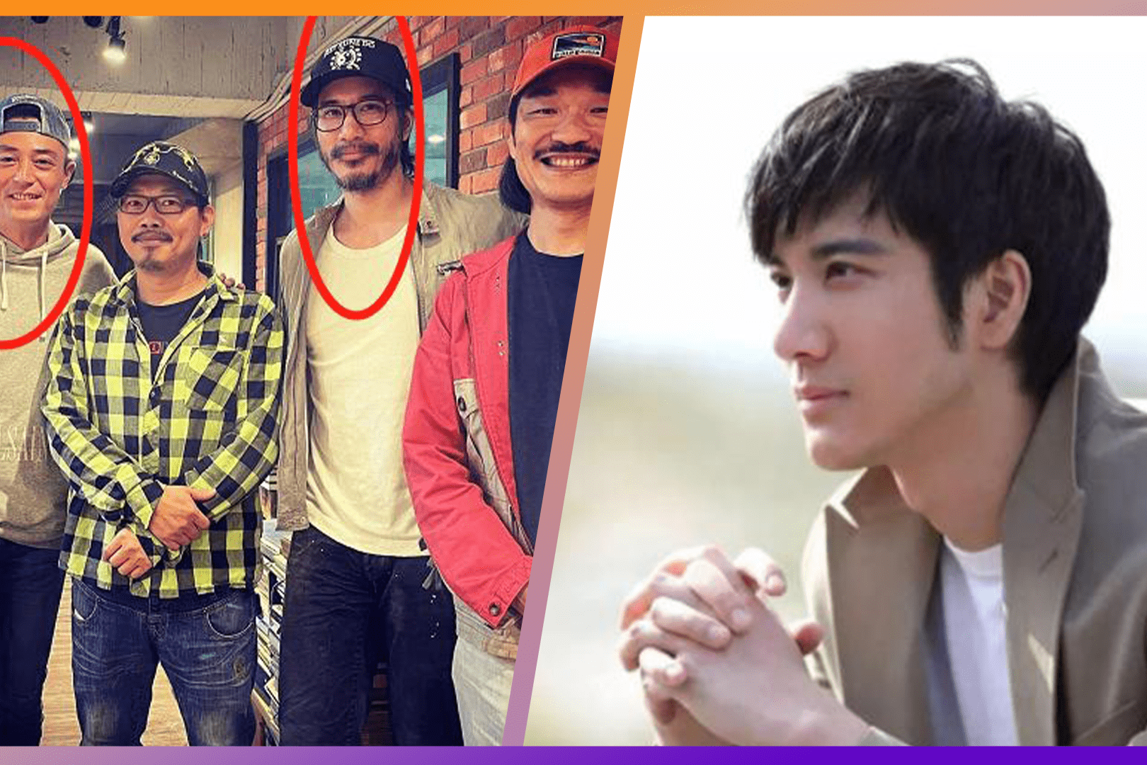 王力宏晒与霍建华合照后者油光满面神似赵本山网友调侃不敢认