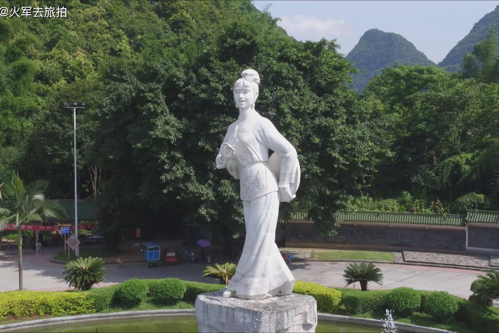 壮族歌仙刘三姐的故乡美丽的广西河池宜州是观光旅游的好地方