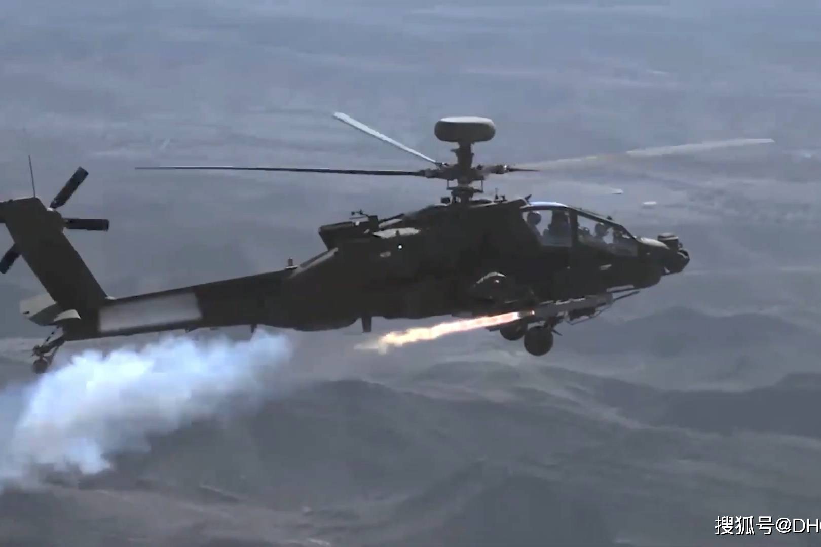 火力全开ah64阿帕奇