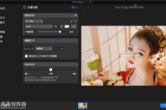 PhotoBulk批量水印添加工具