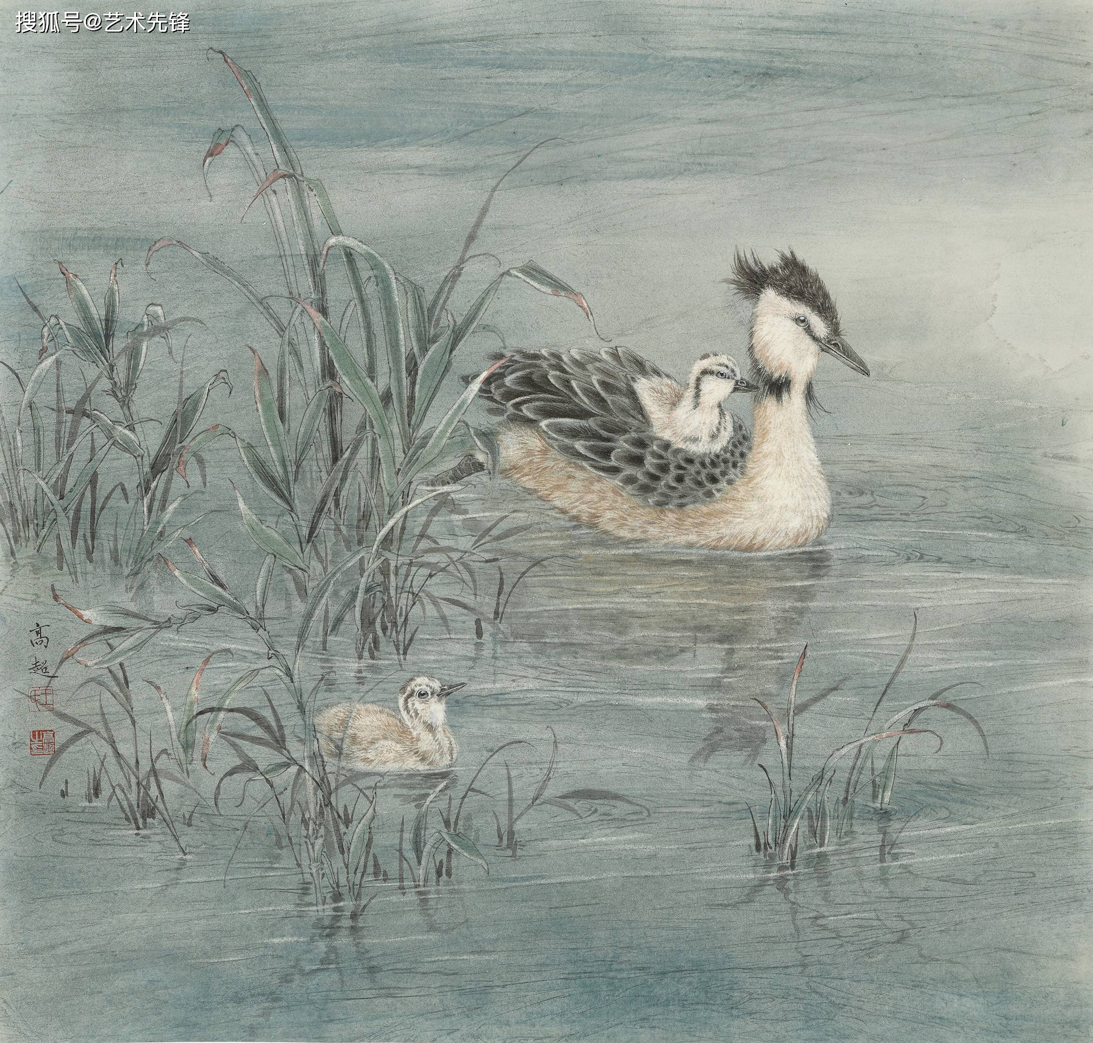 绘如意中国画名家邀请展之工笔人物山水动物作品欣赏