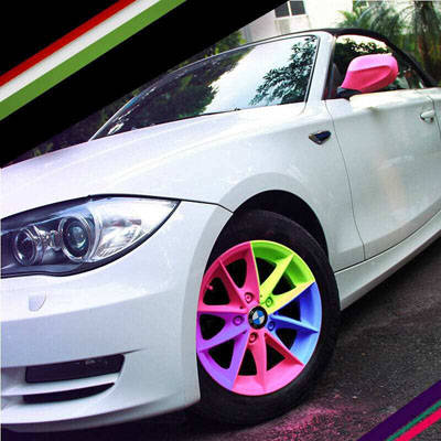 汽车轮毂改色根据车身颜色搭配轮毂颜色