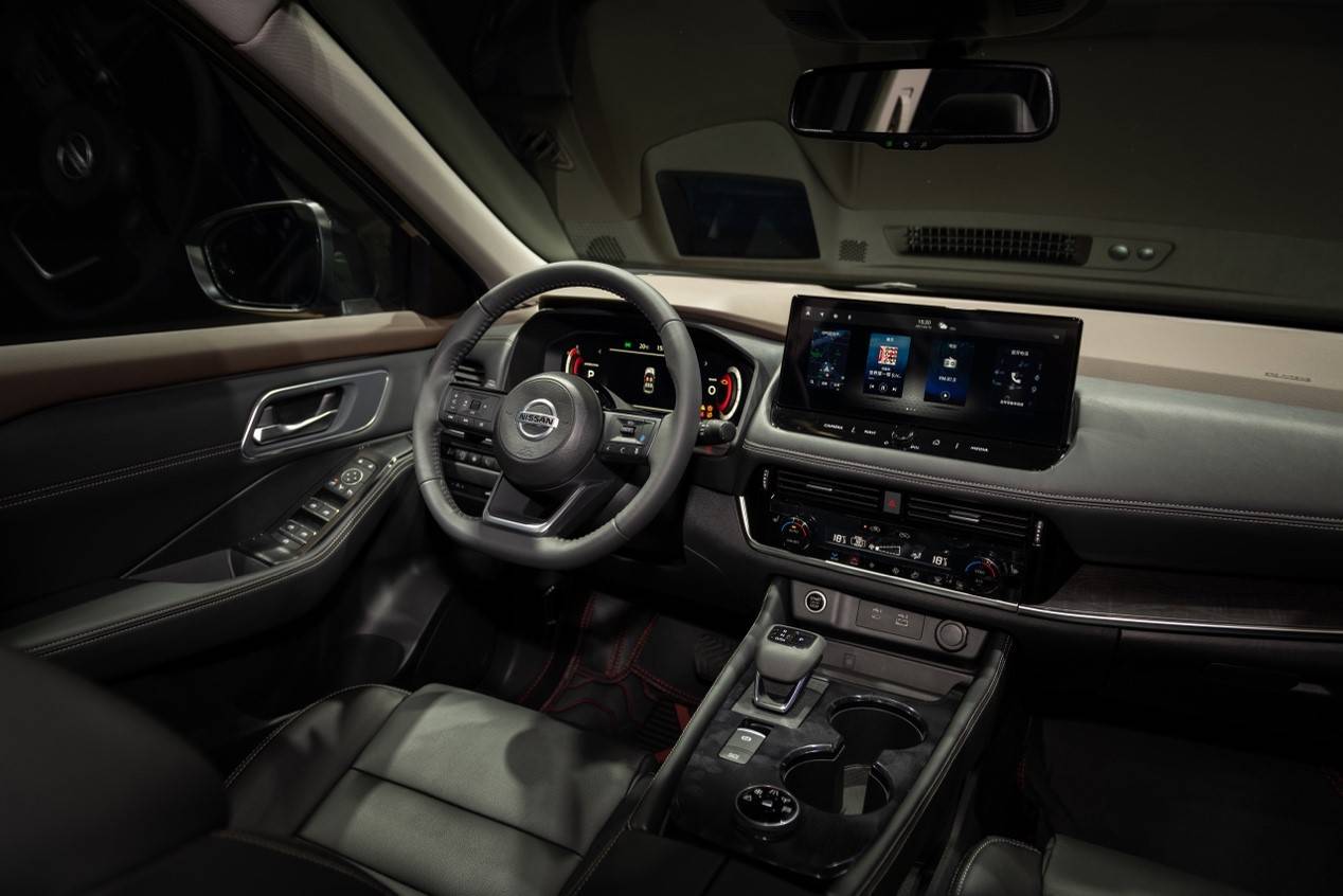 2021上海车展实拍东风日产全新一代奇骏