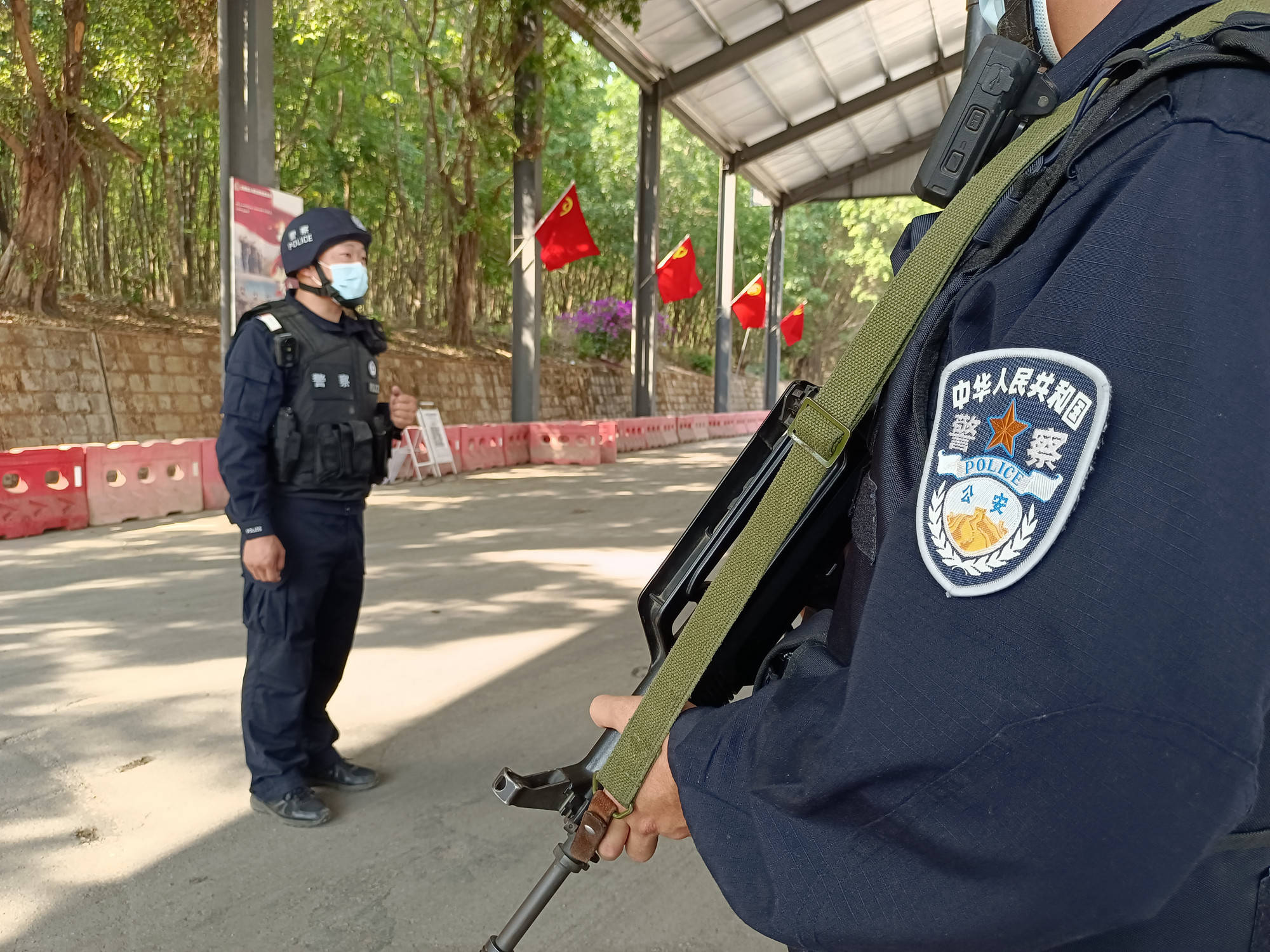 云南临沧军赛边境检查站实战练兵提高应急处突能力