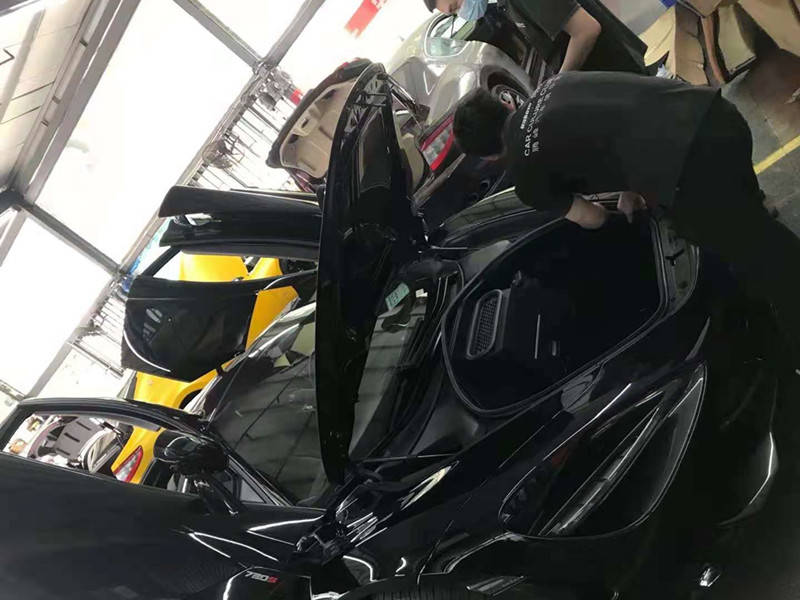 迈凯伦维修保养迈凯伦720保养更换机油三滤实录