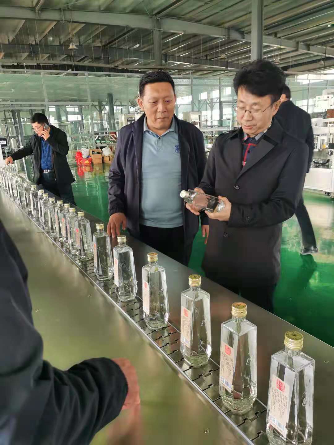 浑源县副县长张树军莅临恒山酿酒厂调研指导工作