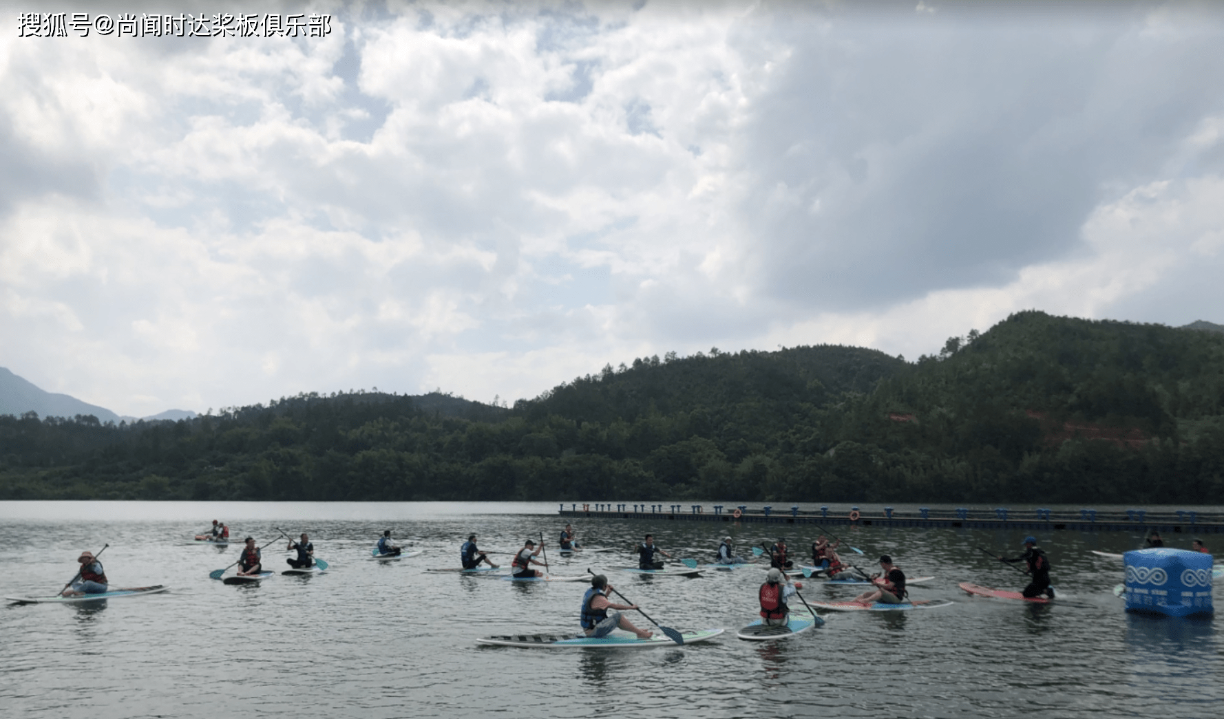 上猶南湖槳板俱樂部玩水攻略