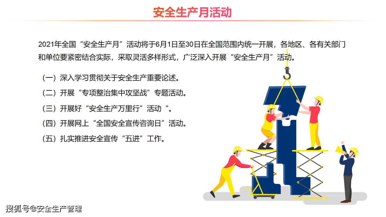 2021安全生产月活动宣讲课件(七)