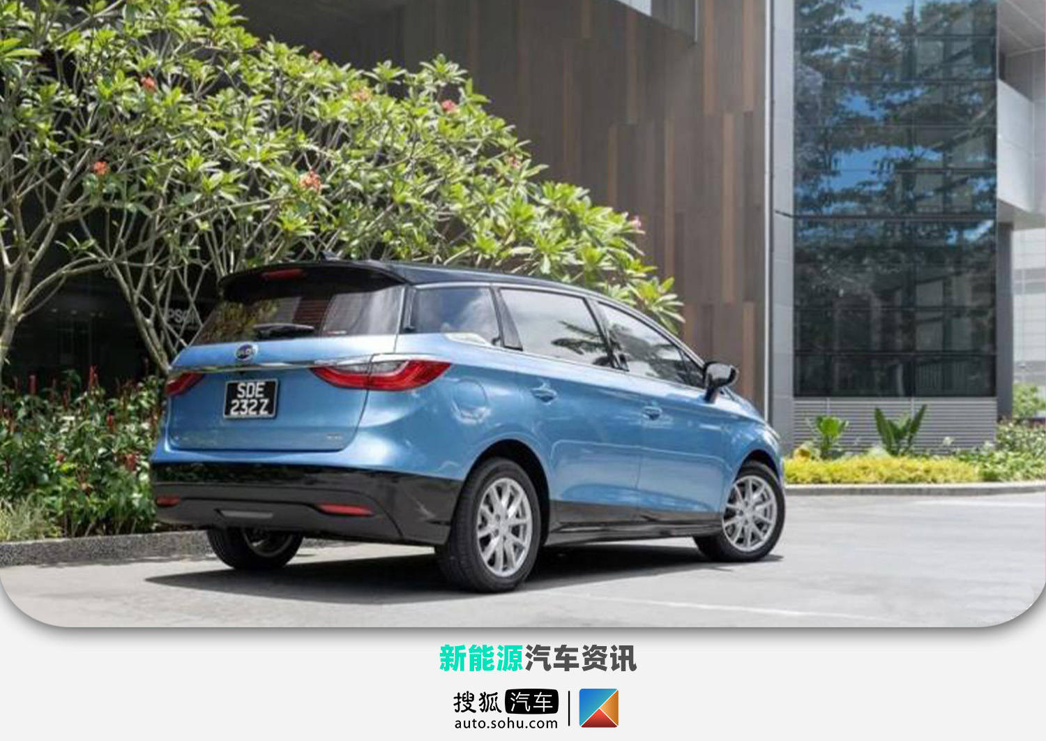 新款比亚迪e6亮相形似宋max