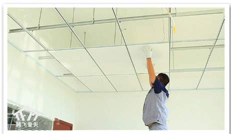 干货——高晶板暗装板如何安装_龙骨