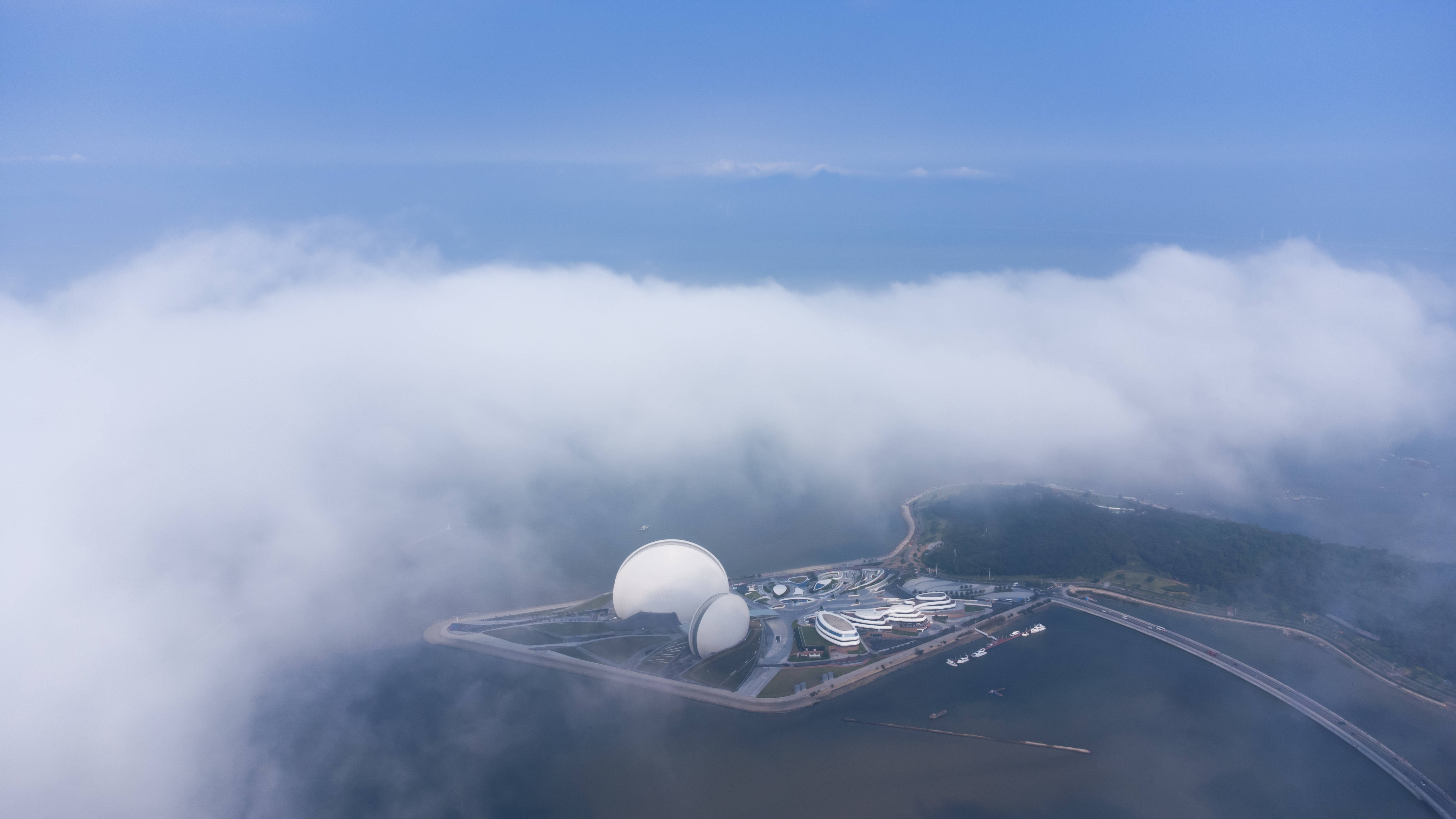 原创航拍广东大地有城有海真是太美了