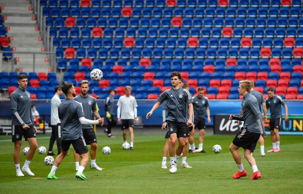 21年u21欧青赛半决赛前瞻:德国u21国家队备战训练