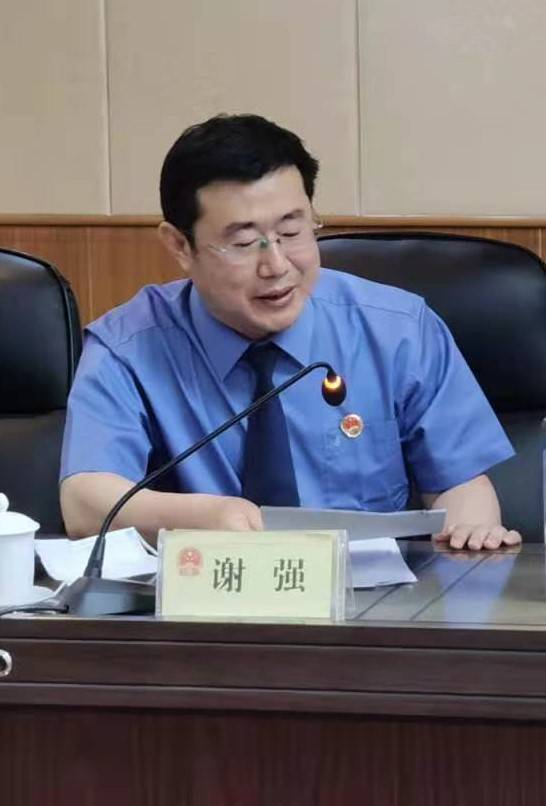 谢强检察长到县人大开展三个规定宣讲